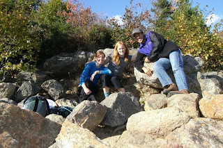 Amy, me, and Fred at Long Lake Provincial Park, Halifax, Nova Scotia