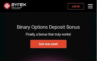 Bonus Deposit Binary Ayrex 30%