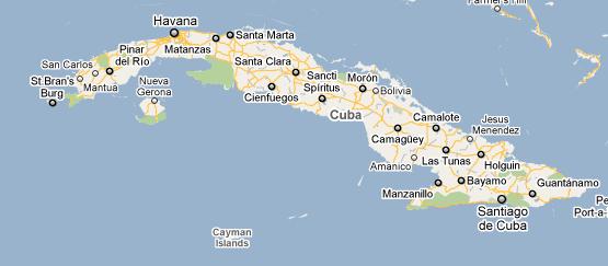 Map Of Cuba And Florida. cuba goole florida of showing