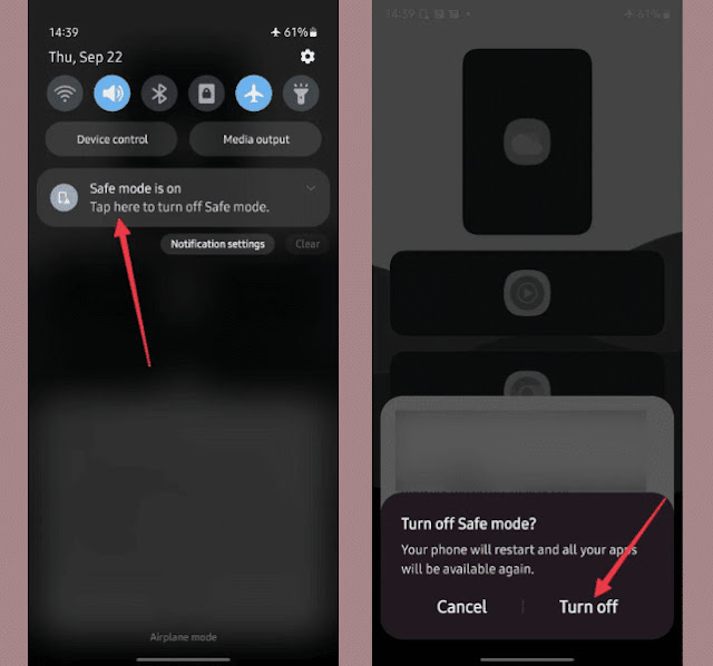 How to turn off safe mode on your Android phone