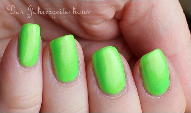 Lackaktion Grün Wet'n'Wild Fergie Collection Glowstick 2