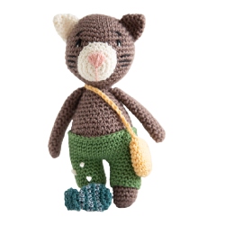 Gato pescador amigurumi patrón gratis