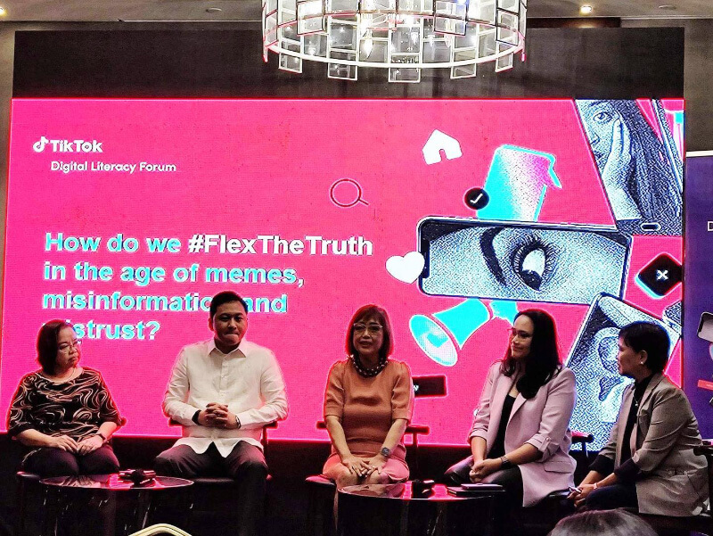 TikTok PH Hosts Digital Literacy Forum to battle disinformation and promote online etiquette!