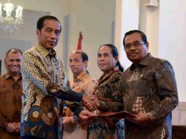 Jokowi Hargai Kerja Keras Semua Pihak Tekan Korupsi Selama 4 Tahun