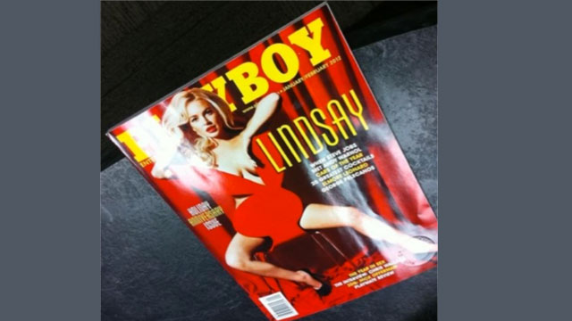 Lindsay Lohan's Playboy Cover Lindsay Lohan's Playboy Cover Leaked