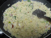 Broken wheat upma