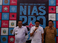 Menteri Pariwisata dan Ekonomi Kreatif Sandiaga Uno Membuka Nias Pro 2022 WSL QS 5000