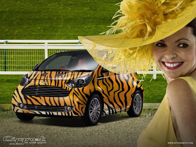 Aston Martin can paint serial Cygnet tiger and zebra