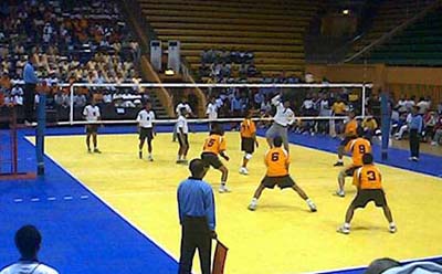 Bola Volly sarana  prasana permainan bola volly