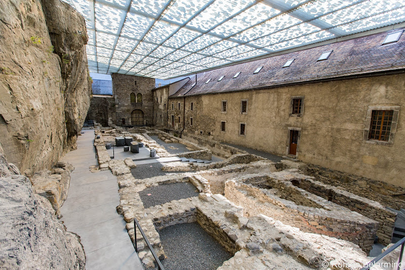 Royal Abbey of St-Maurice Archaeological Excavation Things to Do Martigny Switzerland