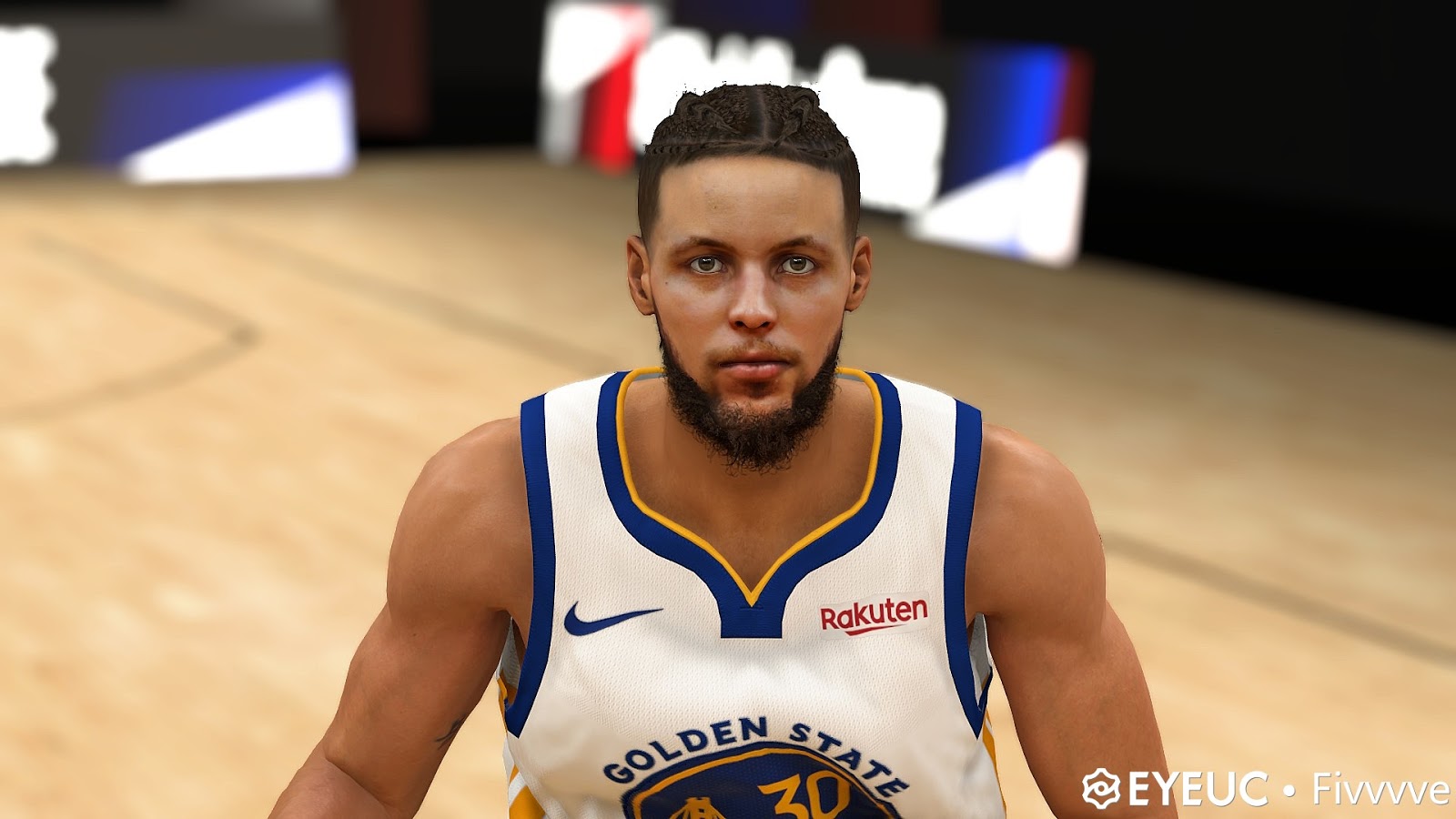 Stephen Curry Cyberface, Hair Braid and Body Model V2 By ...