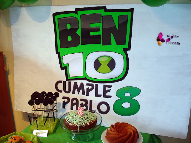 Ben 10, cumple, cumpleaños, cumpleaños temático, cumpleaños temático Ben 10, cumpleaños temáticos, fiesta temática Ben 10,
