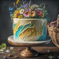 Sugary Spring Cake