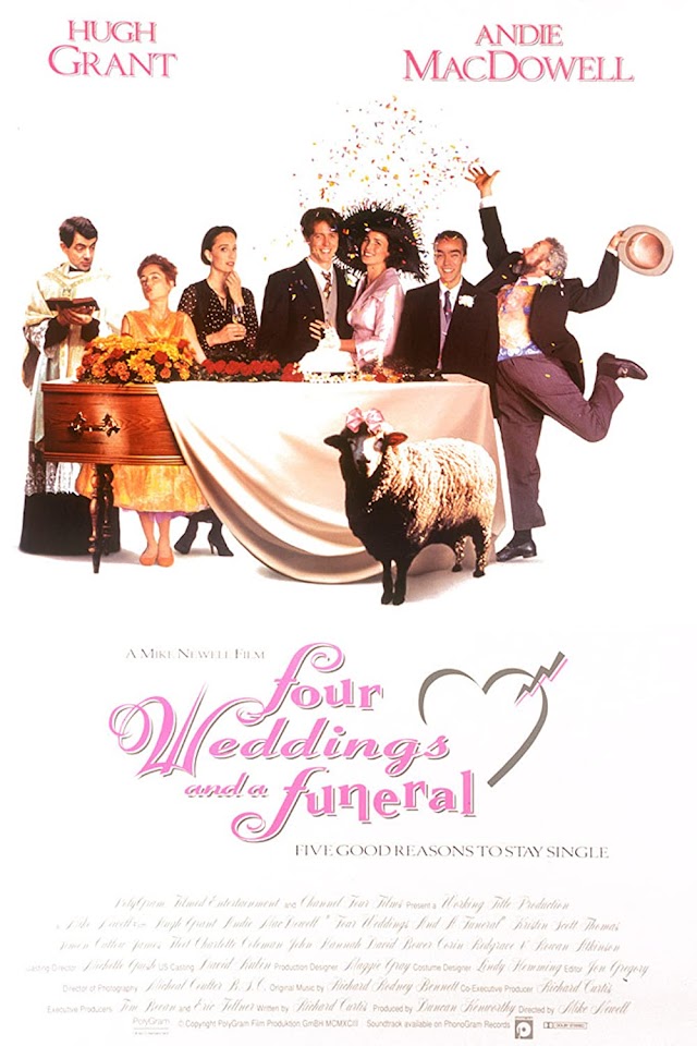 Patru nunți și o înmormântare (Film comedie romantică 1994) Four Weddings and a Funeral