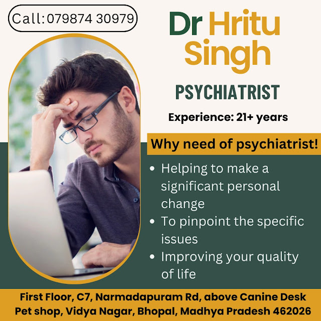 Dr Hritu Singh Female Psychiatrist in Bhopal