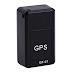 GPS GF07 GPRS GSM Tracker SMS Locator Gf-07, Real-Time Mini Children Pet Car Tracking Anti Lost - Black