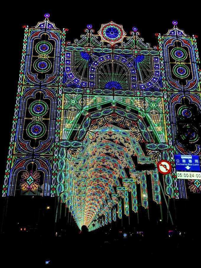 【台北市政府廣場前面】2019 台北光之饗宴，世界級Luminarie光雕秀