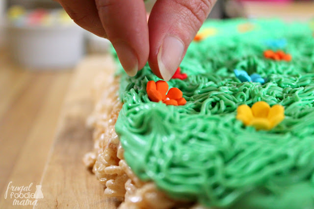 Inspired by a favorite springtime tradition, these fun & easy to make Easter Egg Hunt Rice Krispies® Treats are a must-make for your Easter celebration.