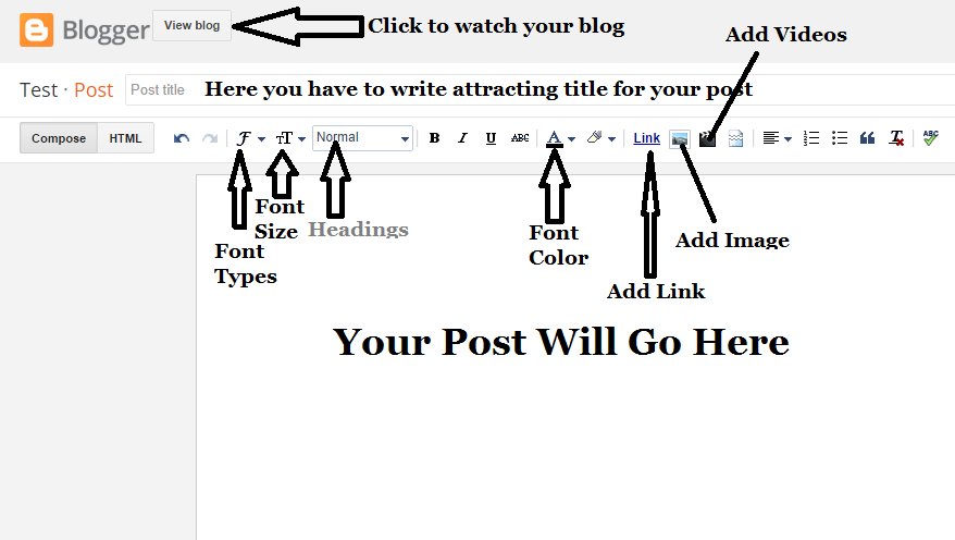 Blogger Blogging Tutorial for Beginners