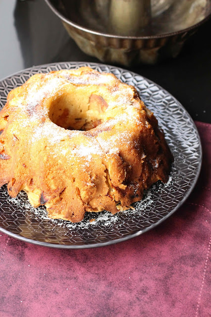 gateau tranches de coings sans beurre