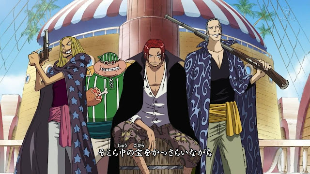 Karakter One Piece: Daftar Lengkap Kru Bajak Laut Akagami/ Red Hair Pirates