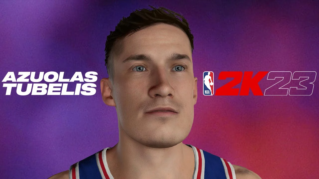 NBA 2K23 Azuolas Tubelis Cyberface (Rookie)