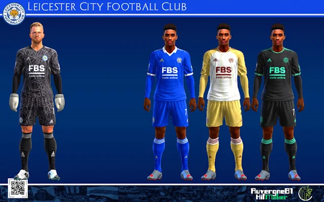 Leicester City 22-23 Kits For PES 2013