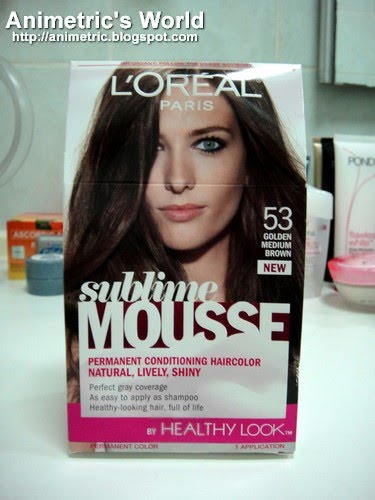 loreal hair color dye. I color my hair on a regular