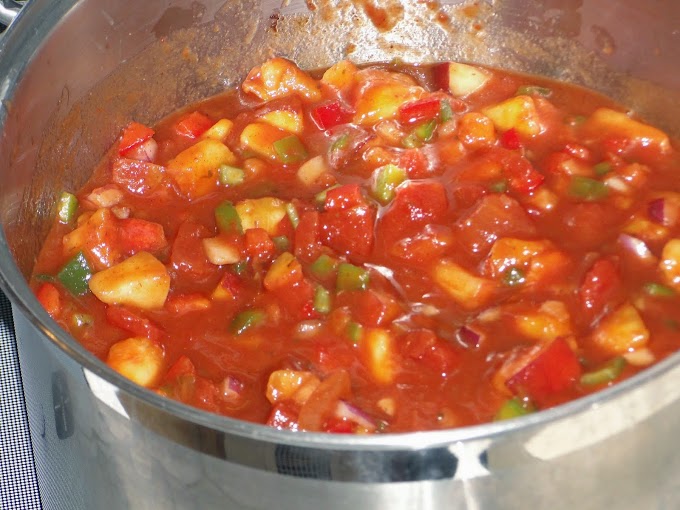 Peach Tomato Salsa Recipe