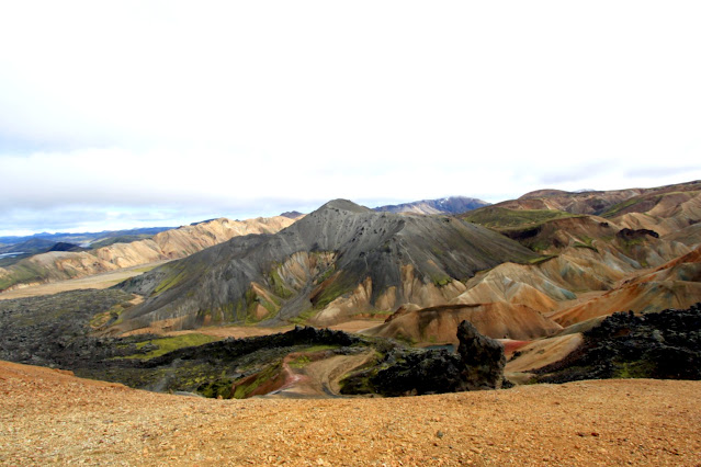 Landmannalaugar-Montagne colorate