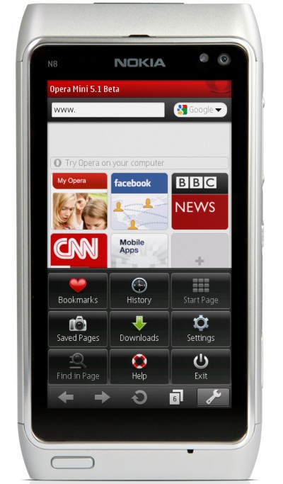 Opera Mini v6.10(25380) - Symbian^3 - Full Version ...