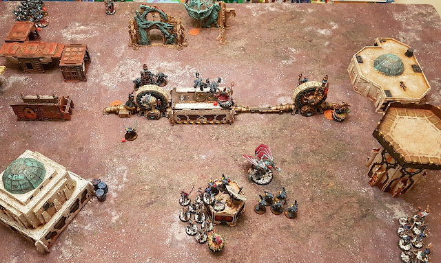 Space Wolves vs Thousand Sons - 2000pts - Maelstrom mission from Warhammer 40,000