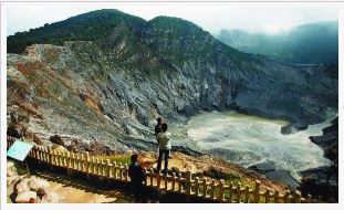 Tempat wisata Gunung Tangkuban Perahu