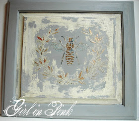 Girl In Pink- Painting Tutorial-Bee-Treasure Hunt Thursday-From My Front Porch To Yours