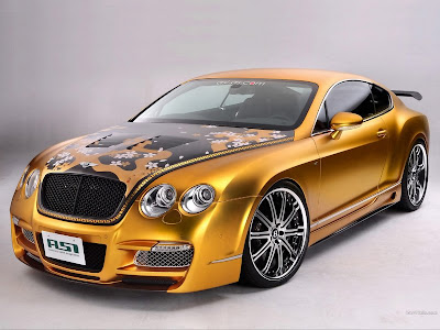 Continental Acura on Bentley Continental Asi W66 Gts Gold 01 Bentley Continental Asi W66