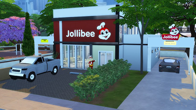 Sims 4 Pinoy Stuff Pack Jollibee Lot