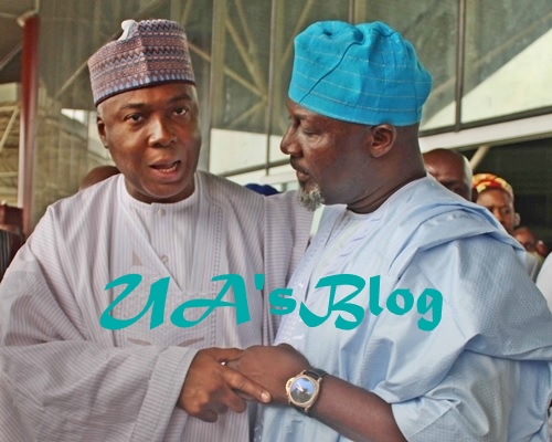 Saraki reacts to Dino Melaye’s defection from APC to PDP