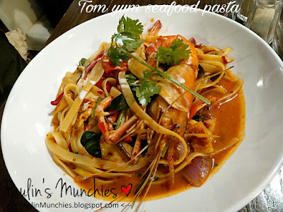 Paulin's Muchies - Bangkok: ThaiThyme Restaurant at Terminal 21 - TomYam Seafood pasta