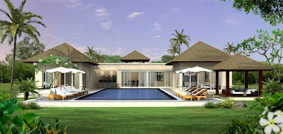 10 Contoh Desain Villa Tropis