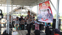 Program Jumat Curhat, Kapolres Soppeng Dengarkan Curhat Warga Galung Langie Desa Pesse Kecamatan Donri - Donri