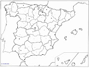 . las comunidades y las provincias de España tanto en Cono como Science. (mudo provincias)