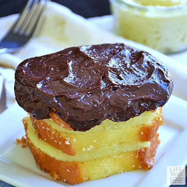 No Bake Boston Cream Pie | by Life Tastes Good