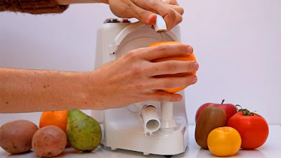 The Pelamatic Professional Fruit And Vegetable Peeler, AWESOME Product For Peeling Orange, Fruit Or Vegetable