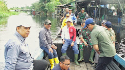 Pastikan Kesiapan Gerakan Tanam Padi Serentak 3000 Ha, Pj Bupati Herman Tinjau Lokasi Penanaman di Desa Kuala Sebatu