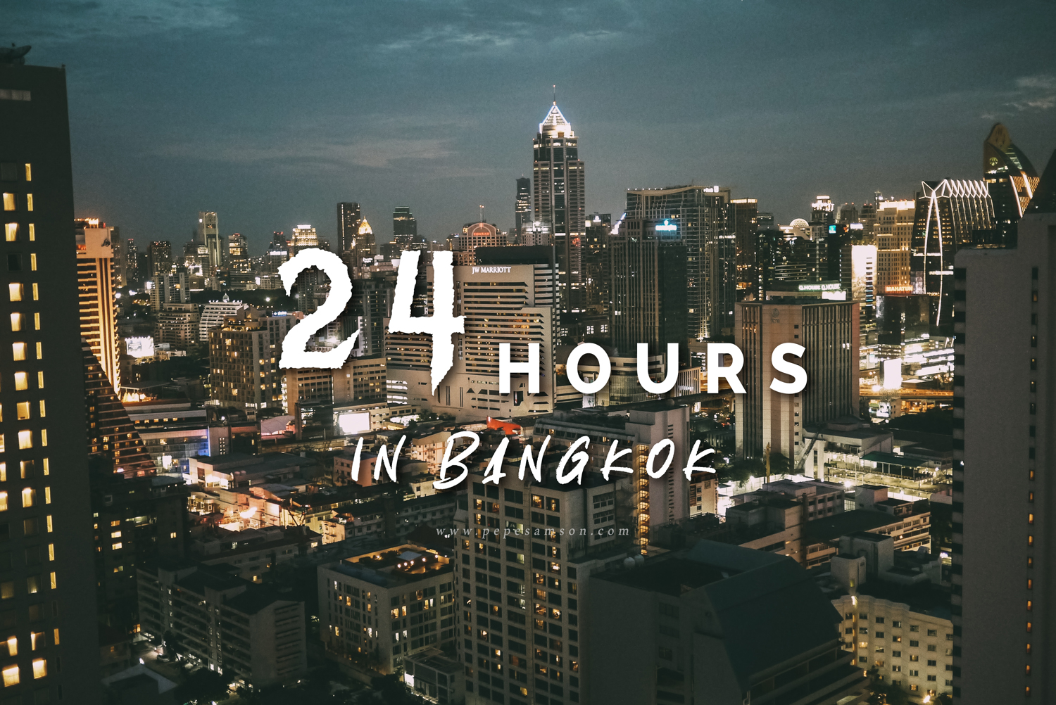 24 hours bangkok 1 day itinerary
