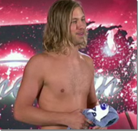 Casey James Shirtless American Idol Audiition