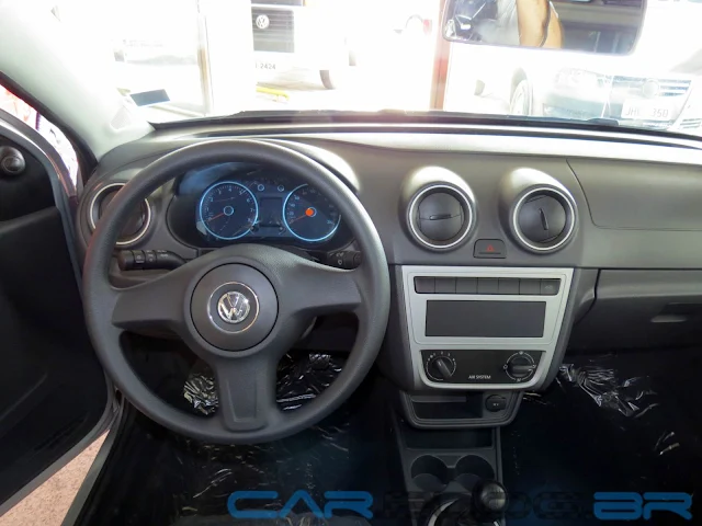 VW Gol G6 Trend 2013 - interior - painel