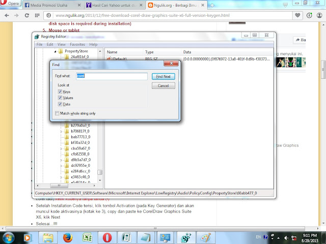 Cara Mengatasi Keygen Corel Draw Tidak Bisa