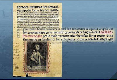 Li pague mil millons d'euros a qui em demostre una Biblia en dialecte català anterior a esta del 1477 en idioma valencià.