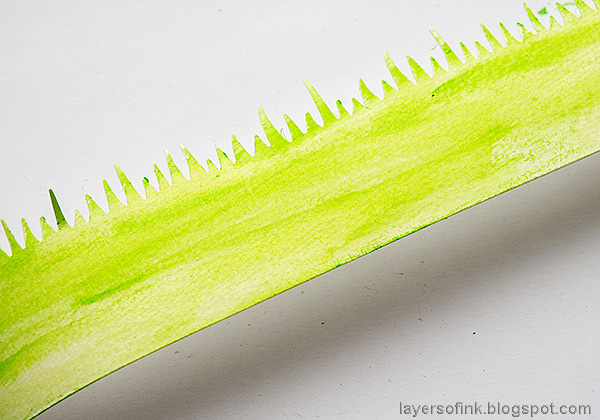 Layers of ink - Dinosaur Slider Card Tutorial by Anna-Karin Evaldsson.